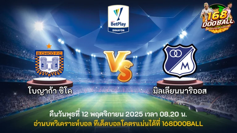 วิเคราะห์บอล โบญาก้า ซิโค vs มิลเลียนนาริออส