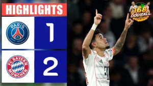 ไฮไลท์ฟุตบอล เปแอสเช vs บาเยิร์น มิวนิค