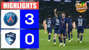 ไฮไลท์ฟุตบอล เปแอสเช vs เลอ อาฟร์