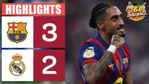 ไฮไลท์ฟุตบอล บาร์เซโลน่า vs เรอัล มาดริด
