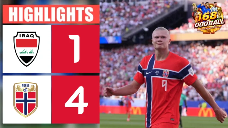 ไฮไลท์ฟุตบอล อิรัก vs นอร์เวย์